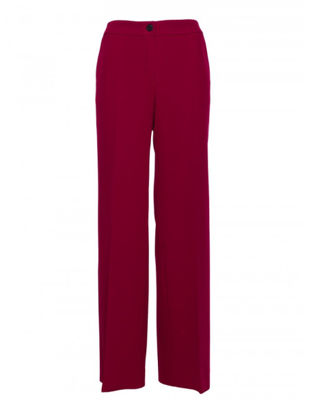 M875 Plačios kelnės - kaštoninės spalvos