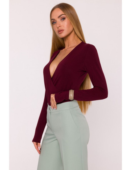 M875 Plačios kelnės - mėtų spalvos