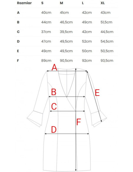 M877 Raštuota suknelė su plačiais rankogaliais - 1 modelis