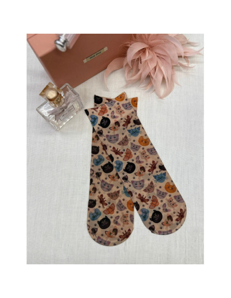 Magnetis moteriškos kojinės su likra