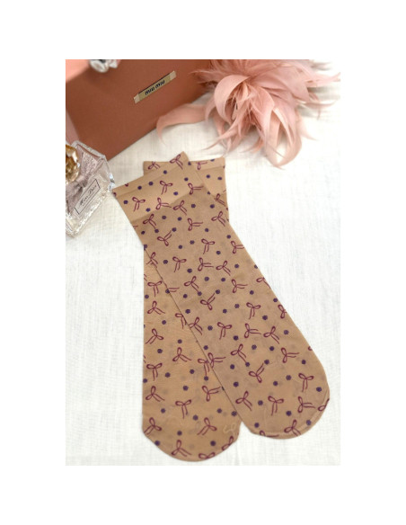 Magnetis moteriškos kojinės su likra