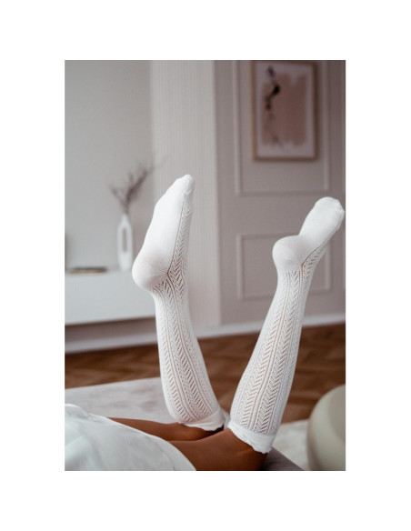 Milena medvilninės kojinės iki kelių 