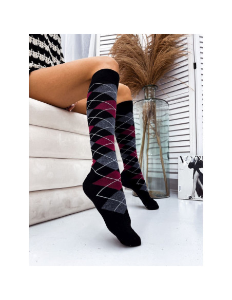 Milena medvilninės kojinės iki kelių 