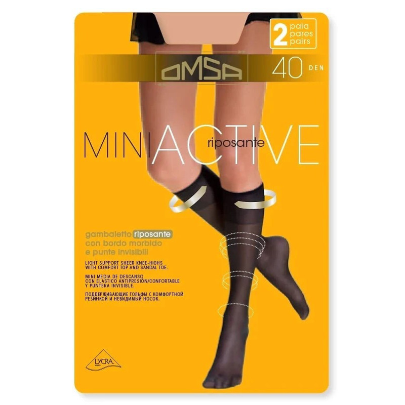 Omsa kojinės iki kelių  2