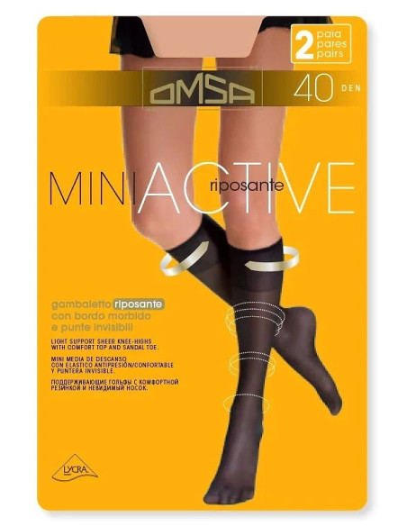 Omsa kojinės iki kelių 