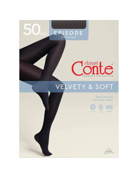 Conte pėdkelnės su mikrofibra