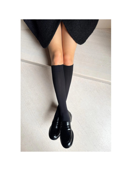 Veneziana kojinės iki kelių su mikrofibra