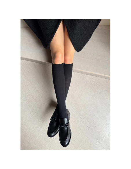 Veneziana kojinės iki kelių su mikrofibra