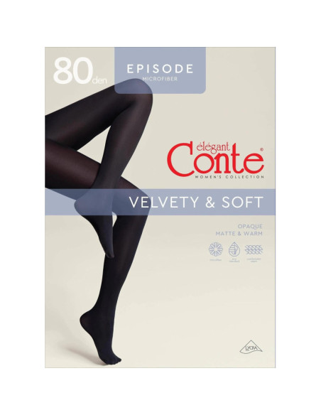 Conte pėdkelnės su mikrofibra