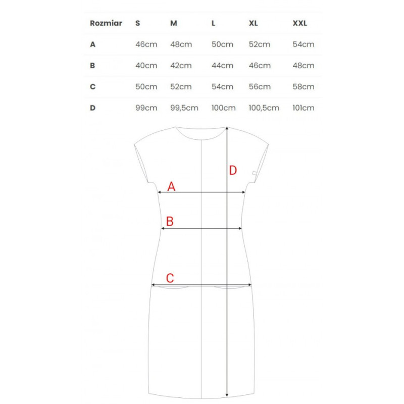 B050 Laisva midi suknelė su kišenėmis - ecru spalvos 2
