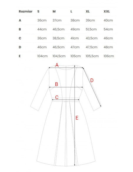 M335 Suknelė su kontrastingomis klostėmis priekyje - raudona