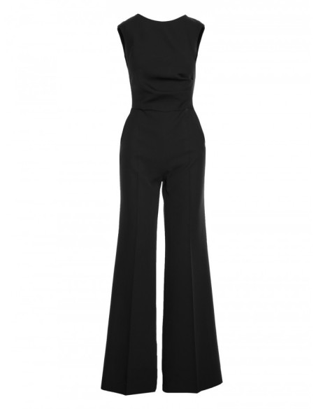 S115 Platus kombinezonas - juodas