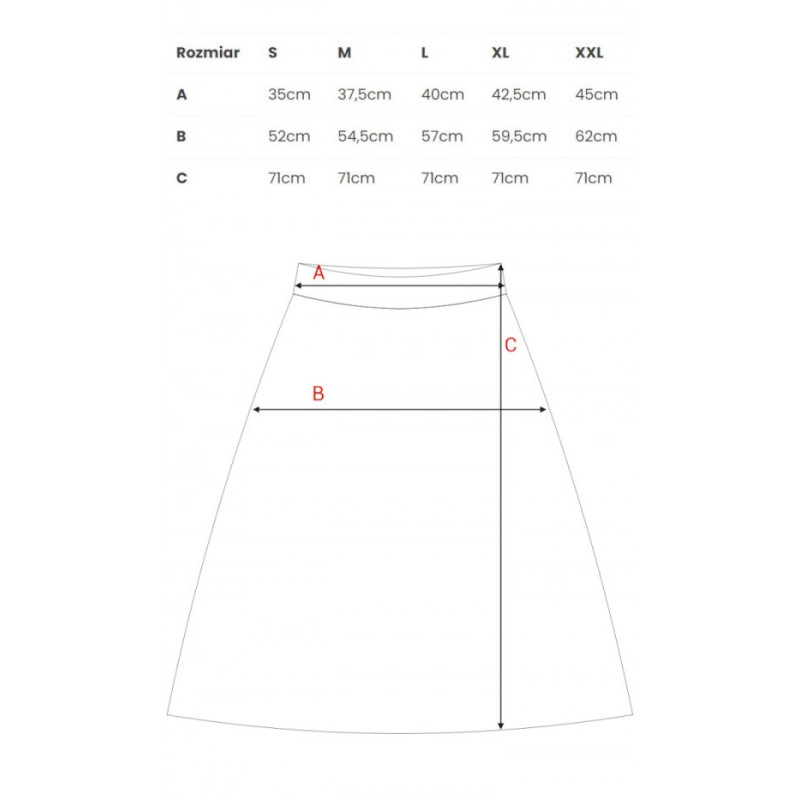 S133 Platėjantis midi sijonas - žalias 2