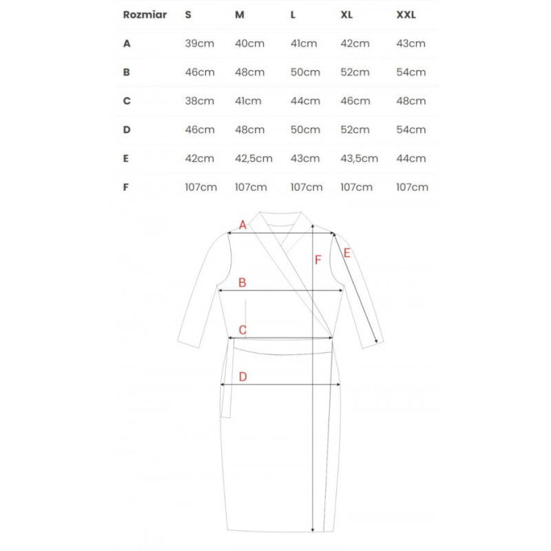 S175 Vokinė suknelė su juosmens diržu - raudona 2