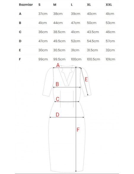 M455 Suknelė V formos iškirpte - juoda