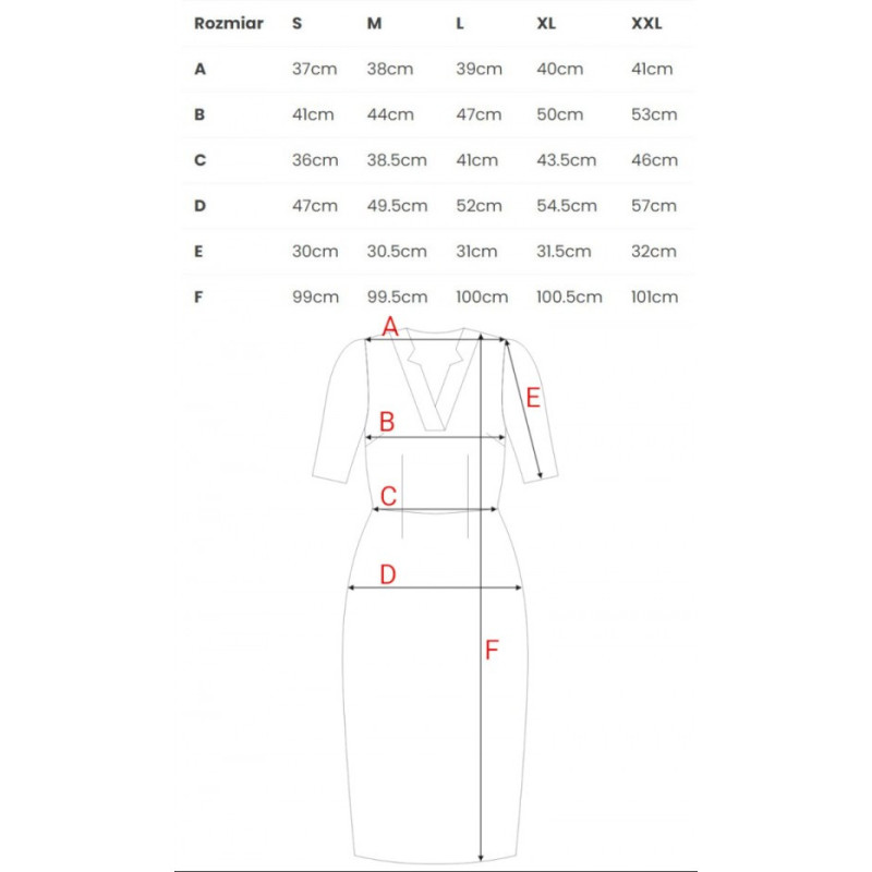 M455 Suknelė su V formos iškirpte - rugiagėlių mėlyna 2