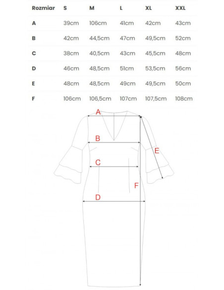 K002 Suknelė su raukiniais ties rankovėmis - purvinai rožinė
