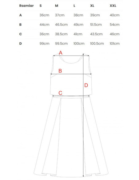 K005 Plėšyta suknelė su sparnais - raudona