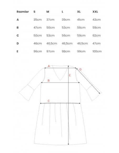 S214 Šifoninė suknelė su pažemintu liemeniu - 4 modelis