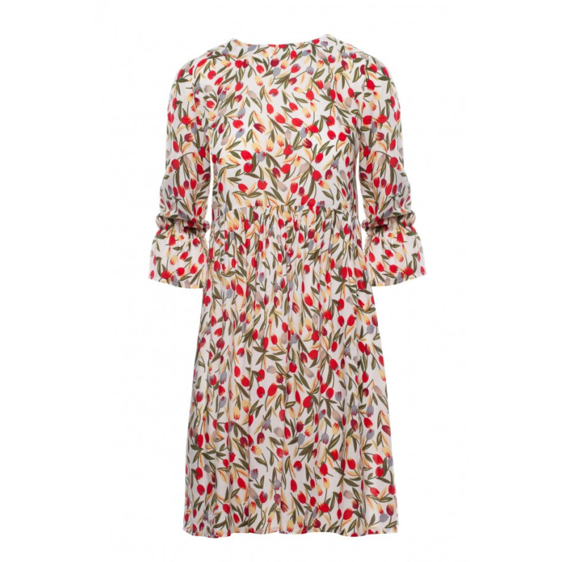 M521 Suknelė su raukiniais - 5 modelis 2