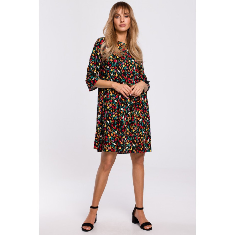 M521 Suknelė su raukiniais - 6 modelis