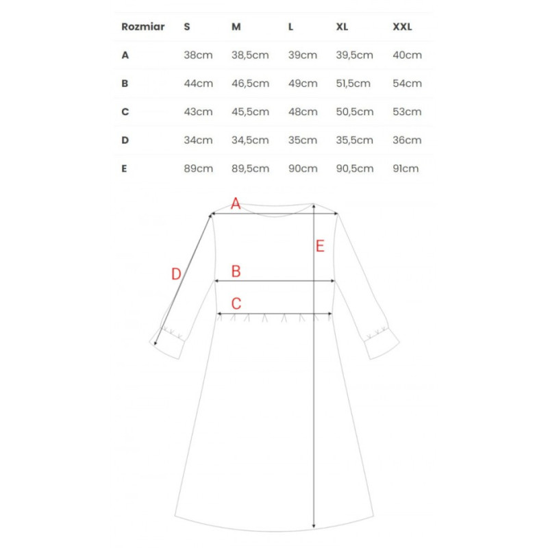 M521 Suknelė su raukiniais - 6 modelis 2