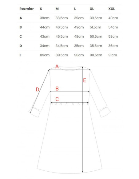 M521 Suknelė su raukiniais - 6 modelis