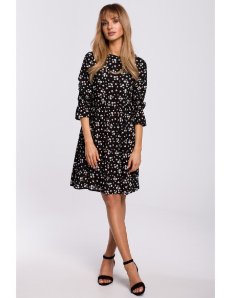 M521 Suknelė su raukiniais - 8 modelis