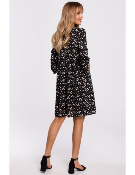 M521 Suknelė su raukiniais - 8 modelis