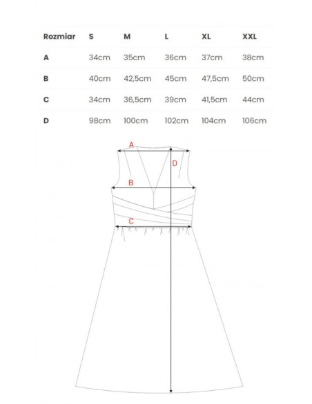 S225 Šifoninė suknelė be rankovių - 2 modelis