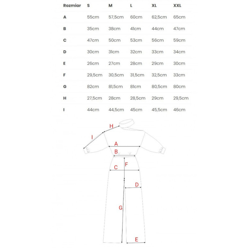 M528 Kombinezonas su bufetinėmis rankovėmis - pudros mėlyna 2
