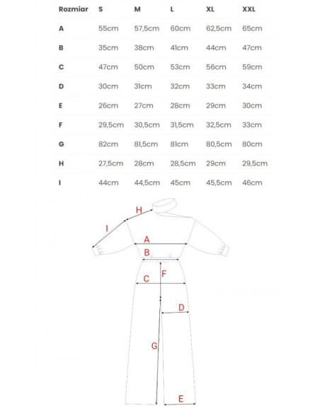 M528 Kombinezonas su bufetinėmis rankovėmis - tamsiai mėlynas