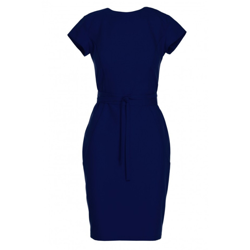 Tamsiai mėlyna suknelė 2