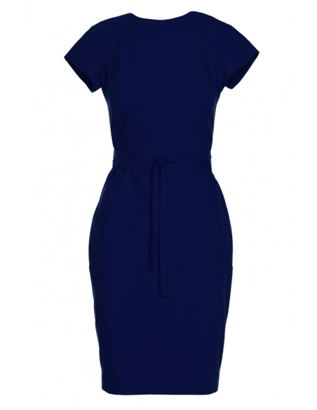 Tamsiai mėlyna suknelė