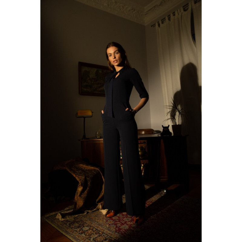 Elegantiškas, juodas kombinezonas