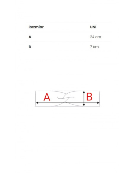 Šviesiai ruda galvos juosta