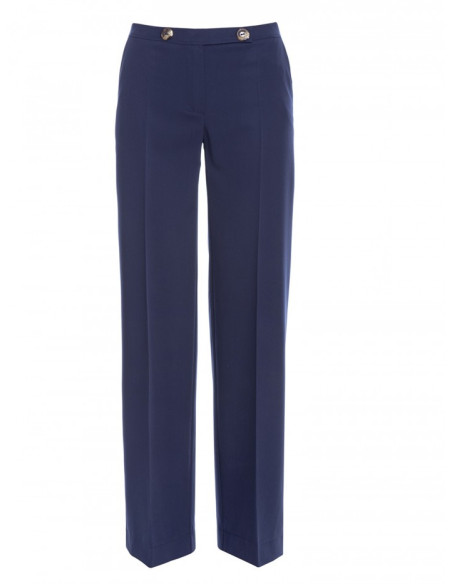 Tamsiai mėlynos kelnės