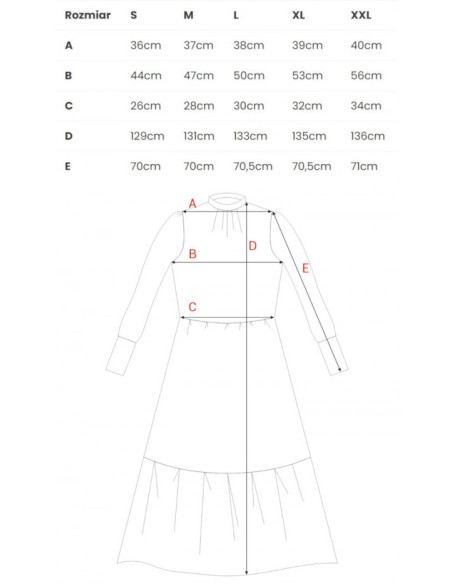 Juoda, marga suknelė