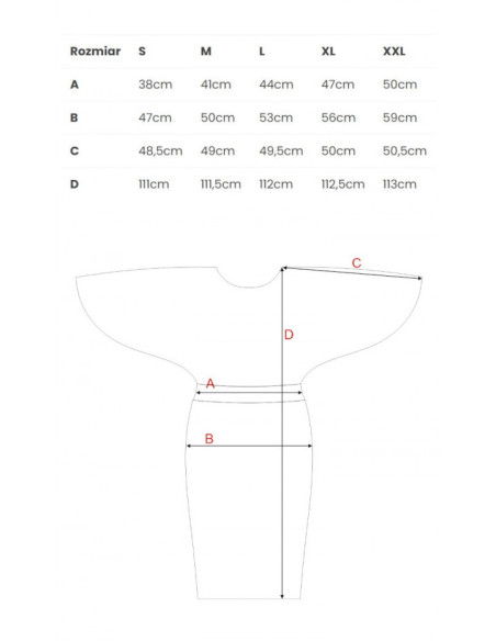 M700 Sheath dress with kimono sleeves - powder