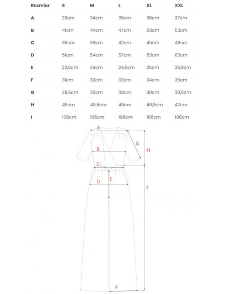 M703 Jumpsuit with decorative V-neck top - khaki