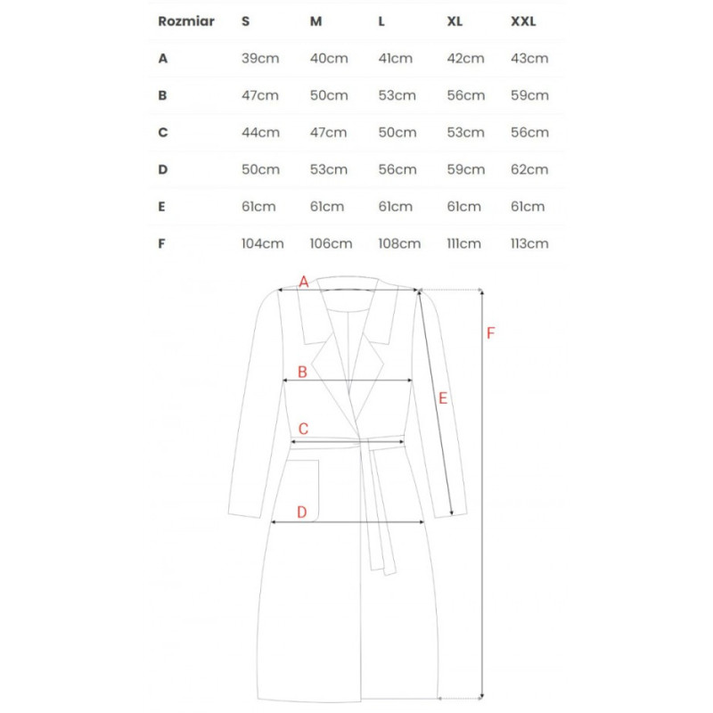M708 Belted fleece coat with patch pockets - black 2
