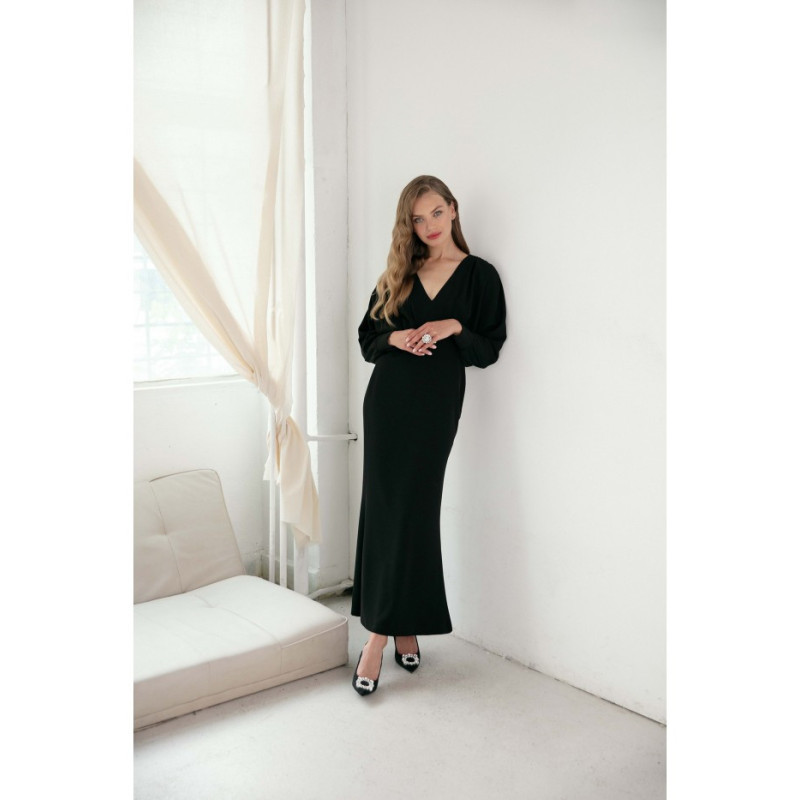 K143 Mermaid dress - black