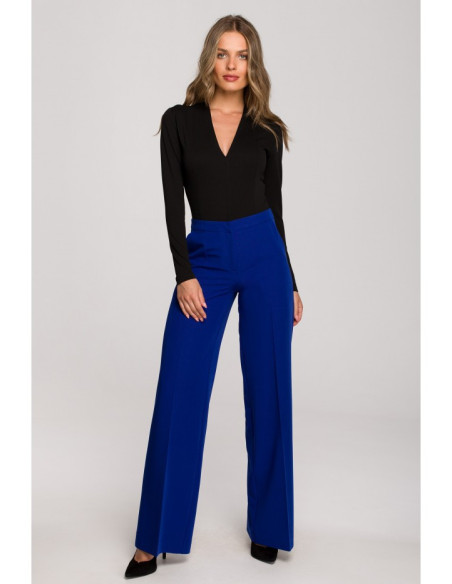 S311 Wide leg trousers - royal blue