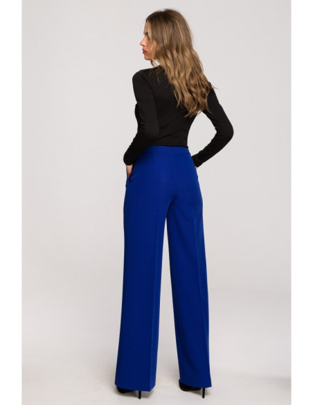 S311 Wide leg trousers - royal blue