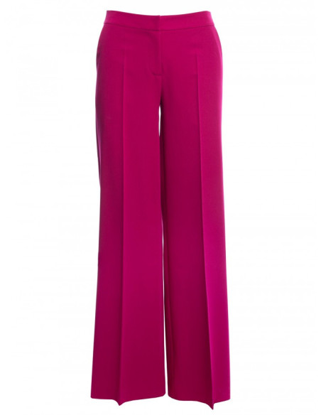 S311 Wide leg trousers - plum