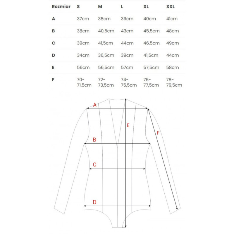 S327 V-neck bodysuit - brown 2