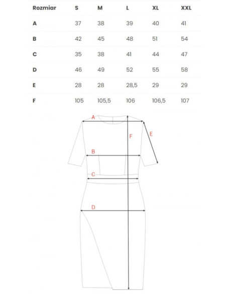 S317 Suknelė su sijonu - slyvinė