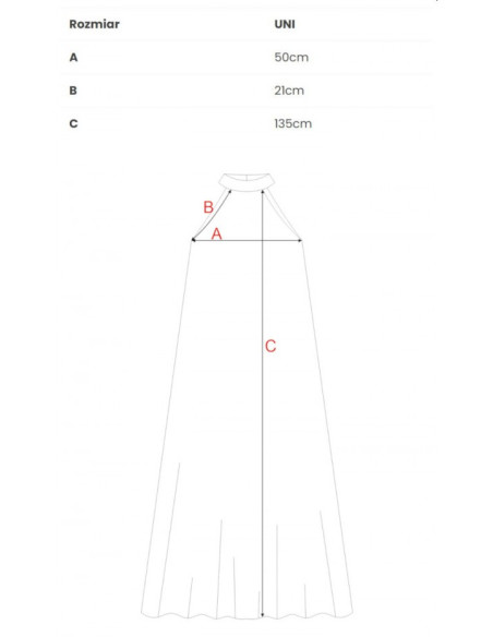 M721 Halter neck maxi dress - red