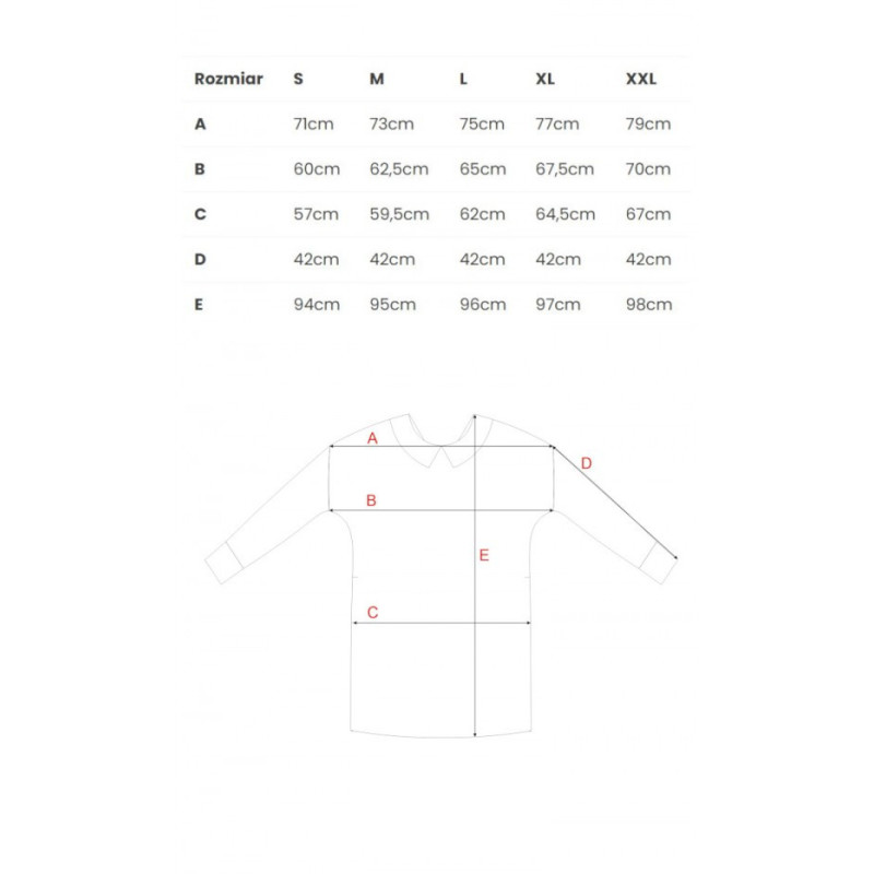 M740 Shirt dress with decorative chain - chocolate 2