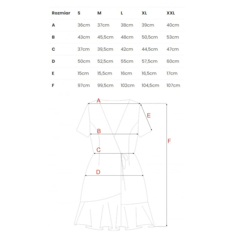 M741 Wrap dress with a tie detail - black 2